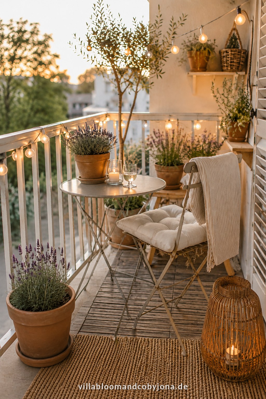Making a Small Balcony Cosy