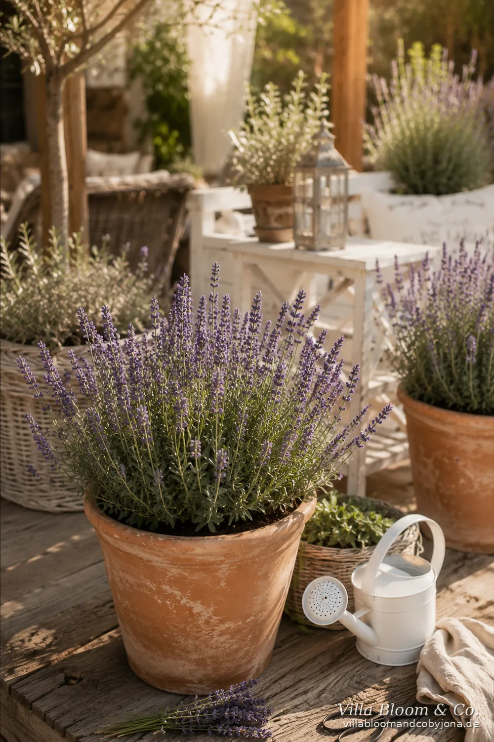 Lavendel im Topf pflegen
